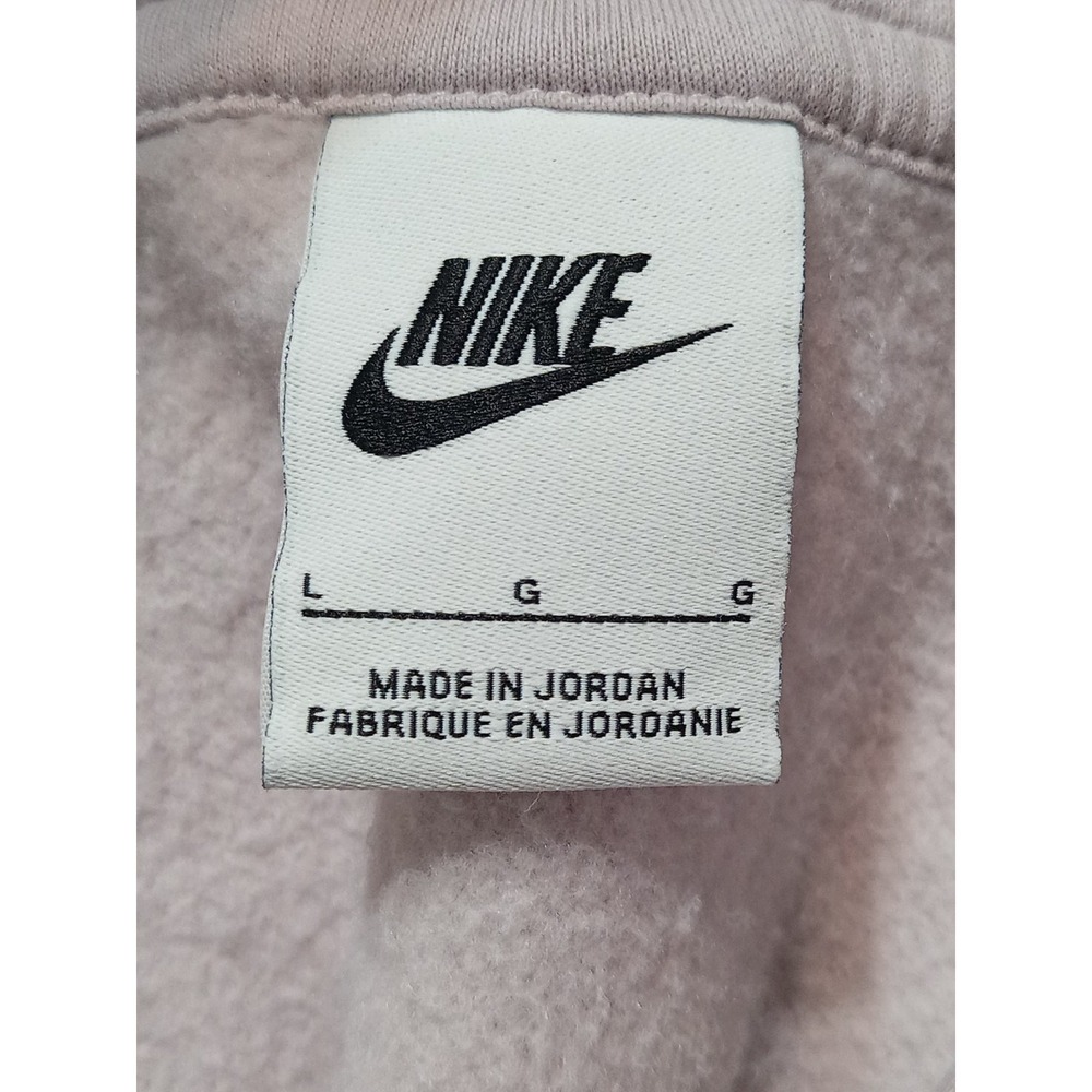 Vintage Nike Embroidered Center Swoosh‎ Lavender Hoodie - Picture 3 of 8
